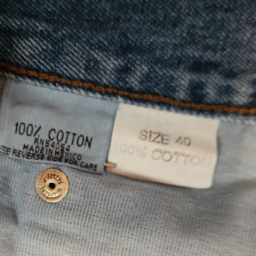 Vintage Bugle Boy Blue Jean Shorts for Men - Picture 3 of 6